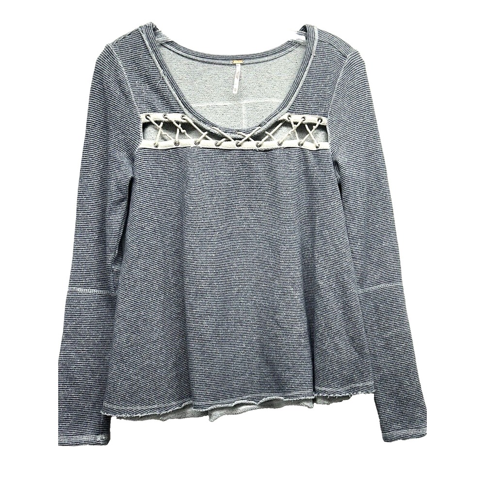 Free People Lace Love Pullover Long Sleeve XS Women's Sweater (G5)